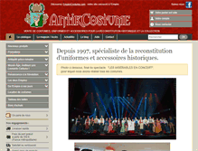 Tablet Screenshot of antikcostume.com
